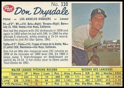 110 Don Drysdale